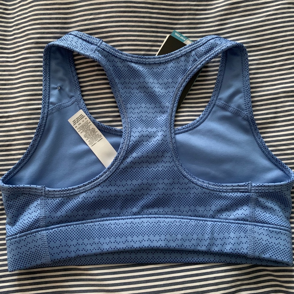 New nike women’s sports bra Xs medium support blue - Picture 2 of 3